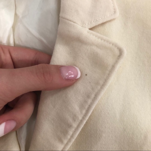 Akris Punto Cream Blazer Size 6 - Picture 3 of 6